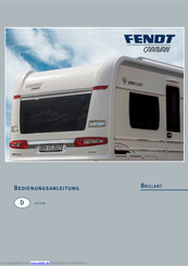 FENDT-Caravan Brillant 2015 Bedienungsanleitung