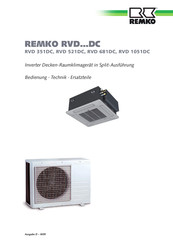 REMKO RVD 1051 DC Bedienungsanleitung