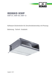 REMKO KWF 09 Bedienungsanleitung