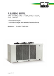 REMKO KWL 670 SP INOX Bedienungsanleitung