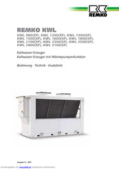 REMKO KWL 980SP Bedienungsanleitung