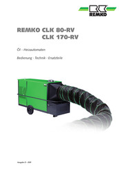 REMKO CLK 80-RV Bedienungsanleitung