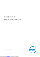 Dell S2415H Benutzerhandbuch
