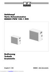 REMKO PWW 100-1SVD Bedienungsanleitung
