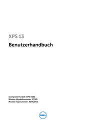 Dell XPS 9333 Benutzerhandbuch