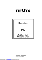 Revox M10 Bedienungsanleitung