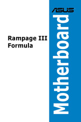 Asus Rampage III Formula Benutzerhandbuch