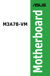 Asus M3A78-VM Benutzerhandbuch