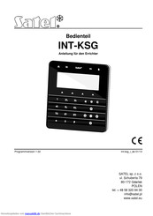 Satel INT-KSG Anleitung