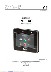 Satel INT-TSG Bedienungsanleitung
