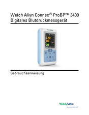 Welch Allyn Connex ProBP 3400 Bedienungsanleitung