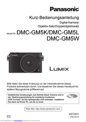 Panasonic Lumix DMC-GM5K Bedienungsanleitung