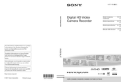 Sony Handycam HDR-CX700E Bedienungsanleitung