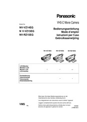 Panasonic NV-VZ14EG Bedienungsanleitung