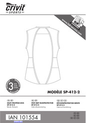 Crivit SP-412-2 Gebrauchsanleitung