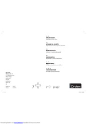 Ordex Z9327 Montageanleitung