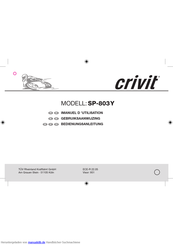 Crivit SP-6803Y Bedienungsanleitung