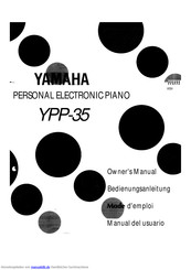 Yamaha YPP-35 Bedienungsanleitung