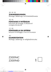 Melinera Z30094D Montageanleitung