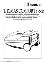 Thomas Comfort electronic Gebrauchsanweisung