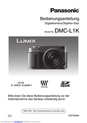 Panasonic Lumix DMC-L1K Bedienungsanleitung