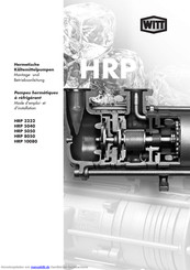 Witt HRP 10080 Montageanleitung