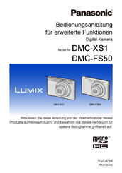 Panasonic DMC-XS1 Bedienungsanleitung