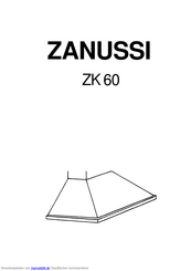 Zanker ZK 60 W Bedienungsanleitung