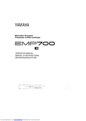 Yamaha EMP700 Bedienungsanleitung