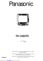 Panasonic TX-14S3TC Bedienungsanleitung