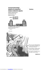 Panasonic SC-EH770 Bedienungsanleitung