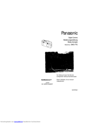 Panasonic DMC-F7E Bedienungsanleitung