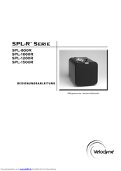 Velodyne SPL-1500R Bedienungsanleitung