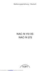 Naim NAC-N 172 XS Bedienungsanleitung