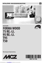 MCZ Forma Wood T50 Bedienungsanleitung