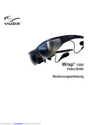 Vuzix Wrap 1200 Bedienungsanleitung