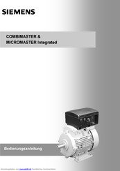 Siemens MICROMASTER Bedienungsanleitung
