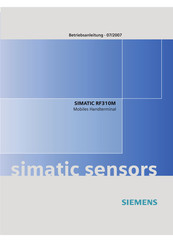 Siemens SIMATIC RF310M Betriebsanleitung