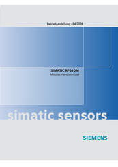 Siemens SIMATIC RF610M Betriebsanleitung