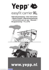 Yepp easyfit carrier XL Gebrauchsanweisung