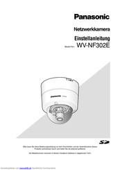 Panasonic WV-NF302E Anleitung