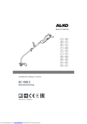 Al-Ko BC 1000 E Betriebsanleitung