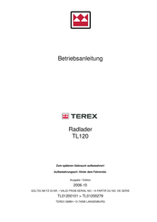 Terex TL120 Betriebsanleitung
