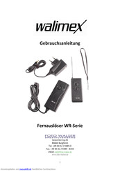 walimex WR-Serie Gebrauchsanleitung