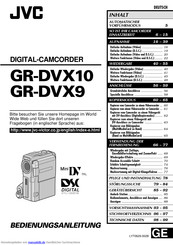 JVC GR-DVX10 Bedienungsanleitung