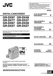 JVC GR-DX48 Bedienungsanleitung
