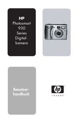HP Photosmart 930 Series Benutzerhandbuch