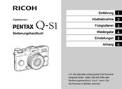 Ricoh Pentax Q-S1 Bedienungsanleitung