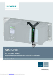 Siemens ET 200 MP Handbuch