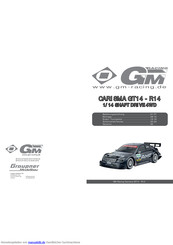 GM-Racing CARISMA GT14 - R14 Bedienungsanleitung